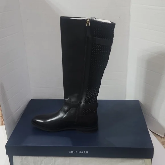Cole Haan Chesley Leather Knee-High Boots size 7 - Picture 10 of 14
